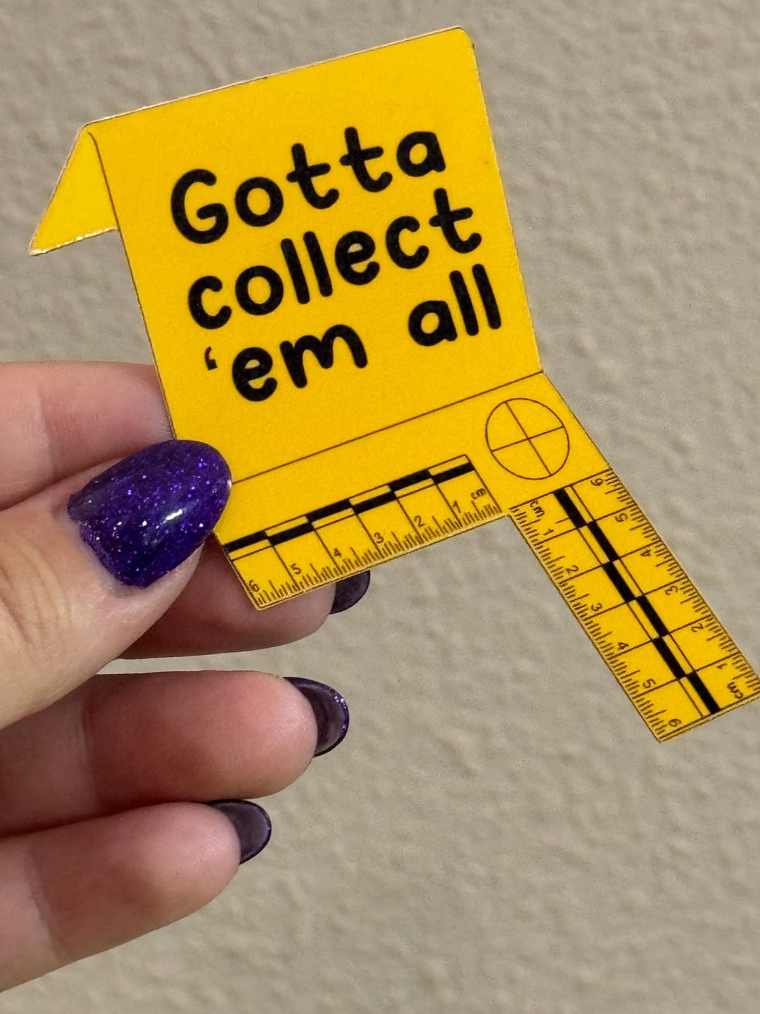Collect Them All Evidence Placard Sticker: True Crime CSI Decal - Etsy