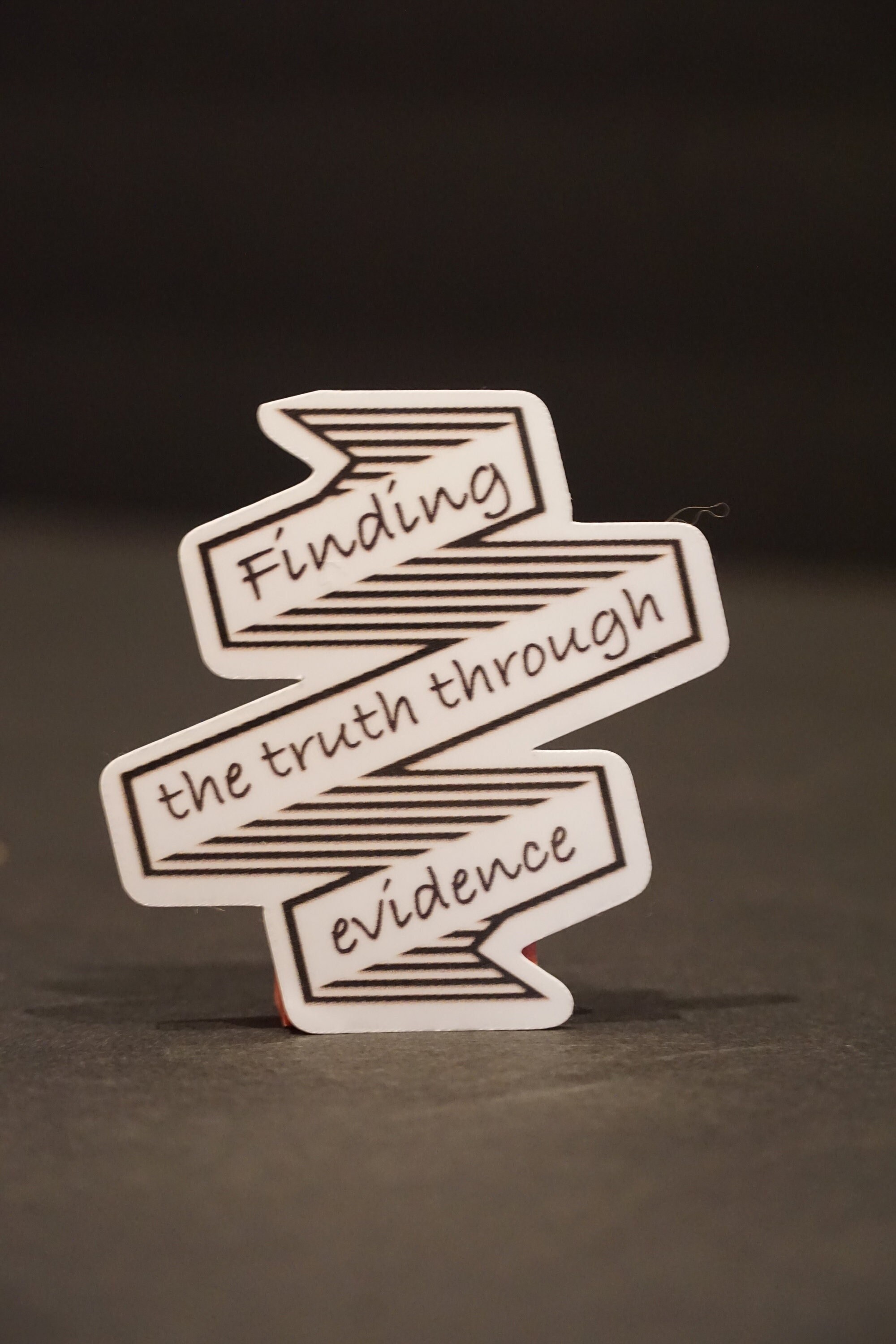 Finding the Truth Through Evidence Sticker: Forensic Science Gift - Etsy