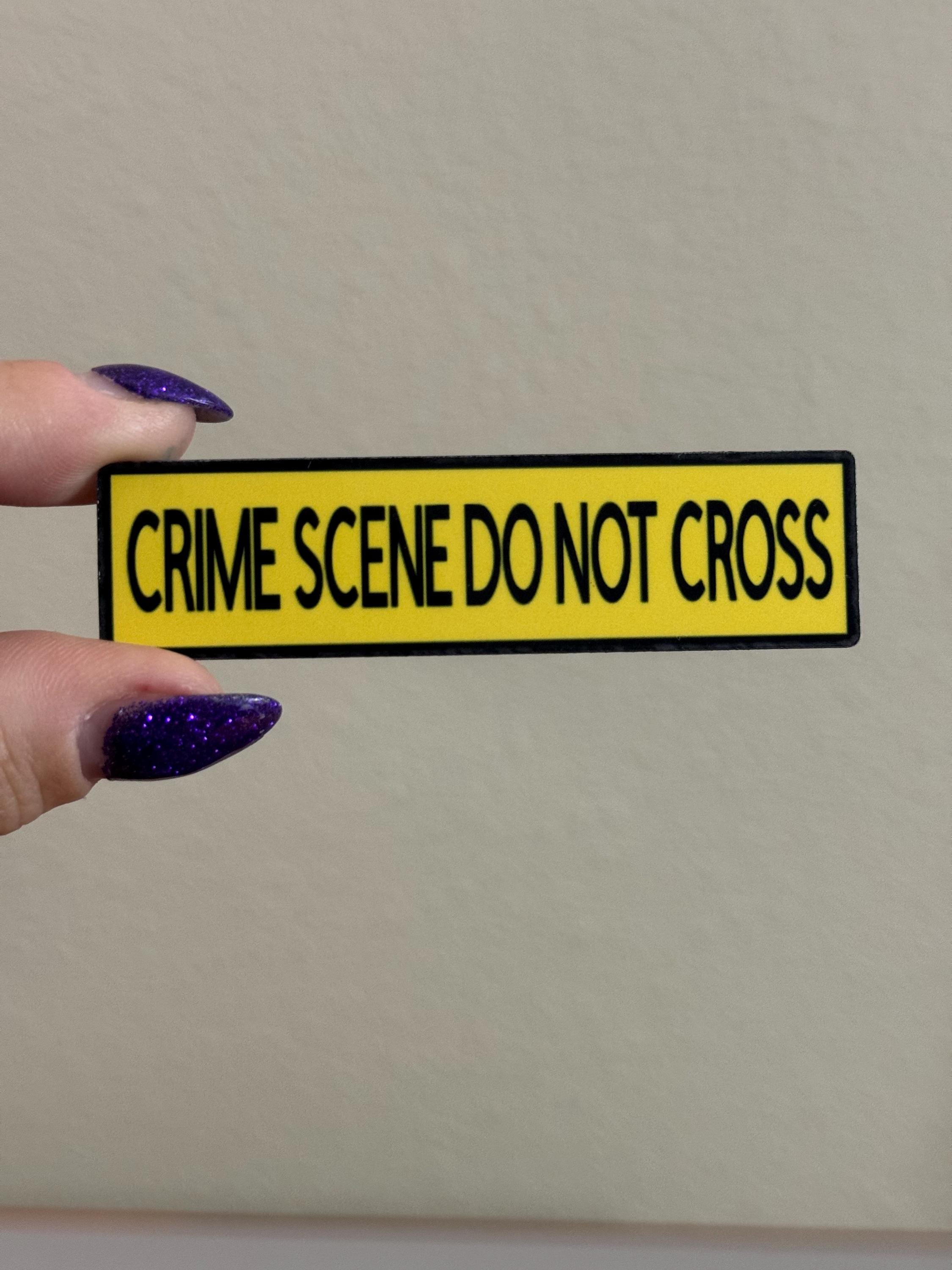 Crime Scene Tape Magnet: Forensic Science Gift - Etsy