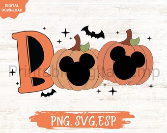 Boo Pumpkin SVG png, Halloween SVG, Ghost SVG, Spooky Svg, Boo Svg Png, Boo Crew, Halloween Svg Png, Halloween Cricut, Halloween Bundle