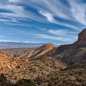 Colorado National Monument Canyon Landscape: Wall Art Print