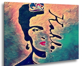 Frida Kalo Mural Photo Print Mexican Modern Wall Art