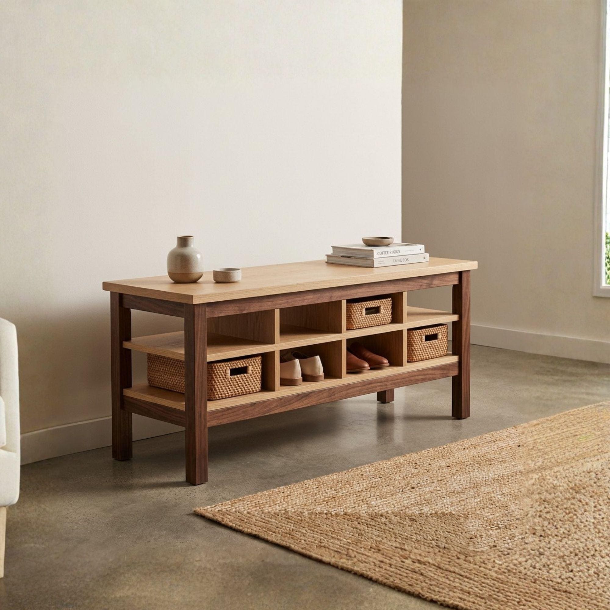 Heavy Duty Workbench Plans with Storage Shelving (PDF Download) - Workshop Cart - Cart for Business DIY Plans