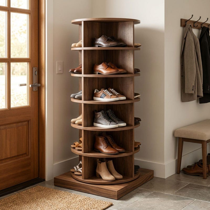 Rotating Closet Rack - Etsy