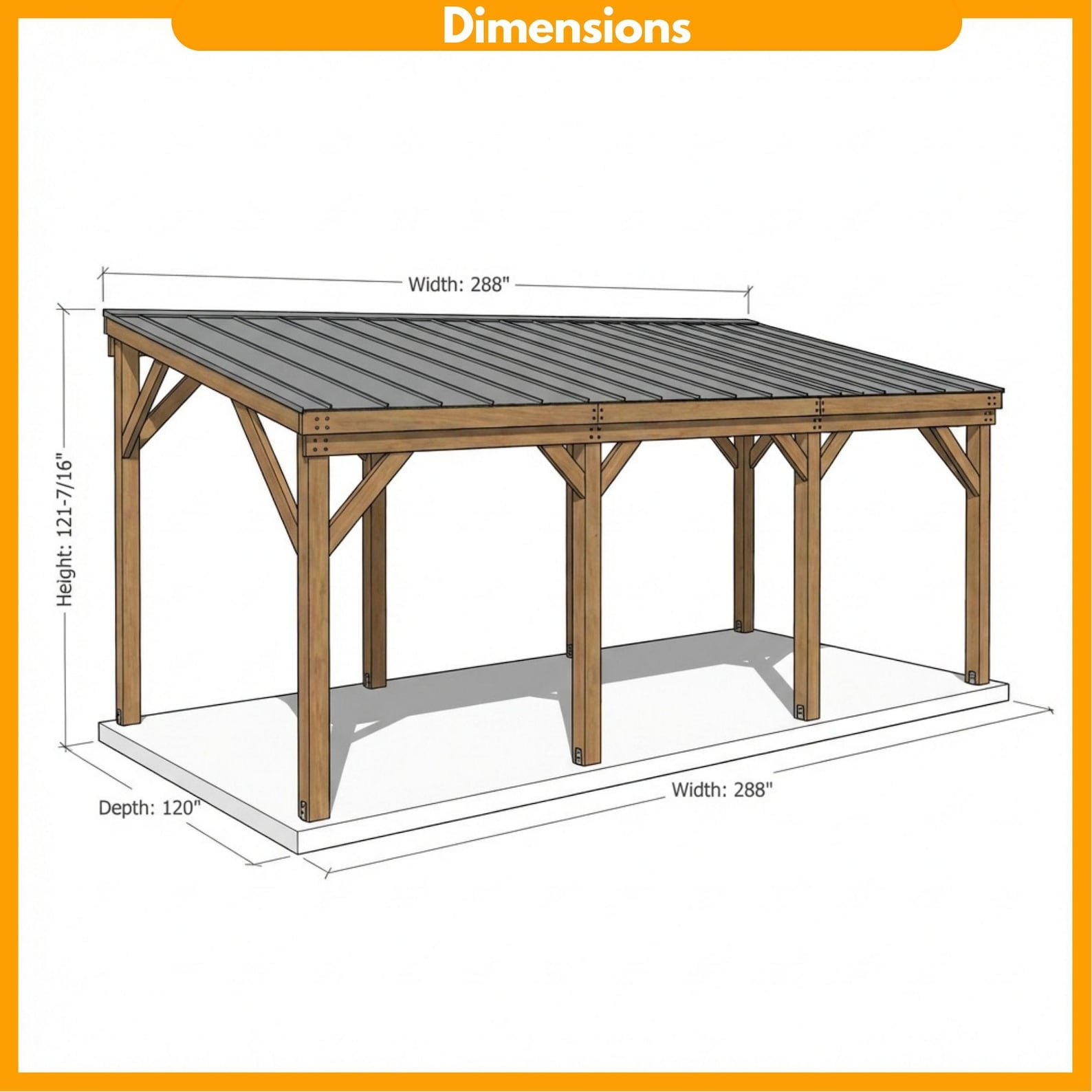 Lean To Carport Plans 1