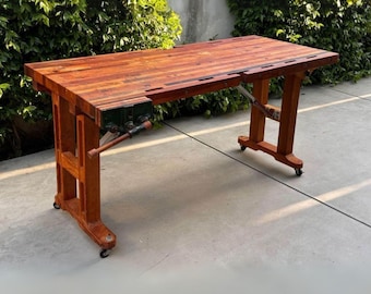 Heavy-Duty Sawhorse DIY Plan | Adjustable Workbench (Digital Download)