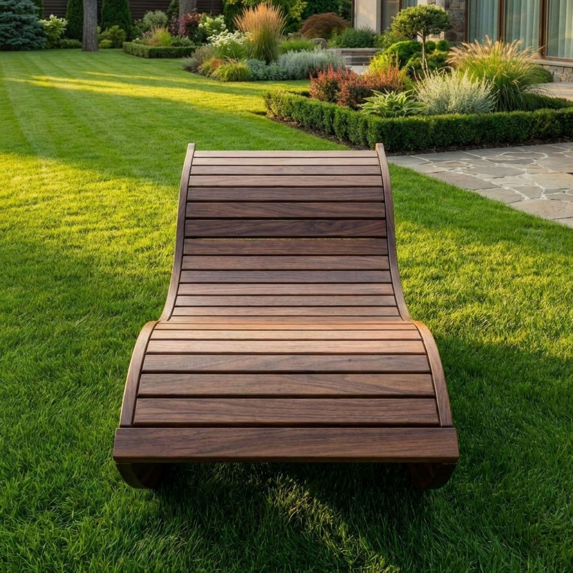 Arc Rocking Chair DIY Floor Rocking Chair Plans | Arc Rocking Lounger Blueprint | Oval ...