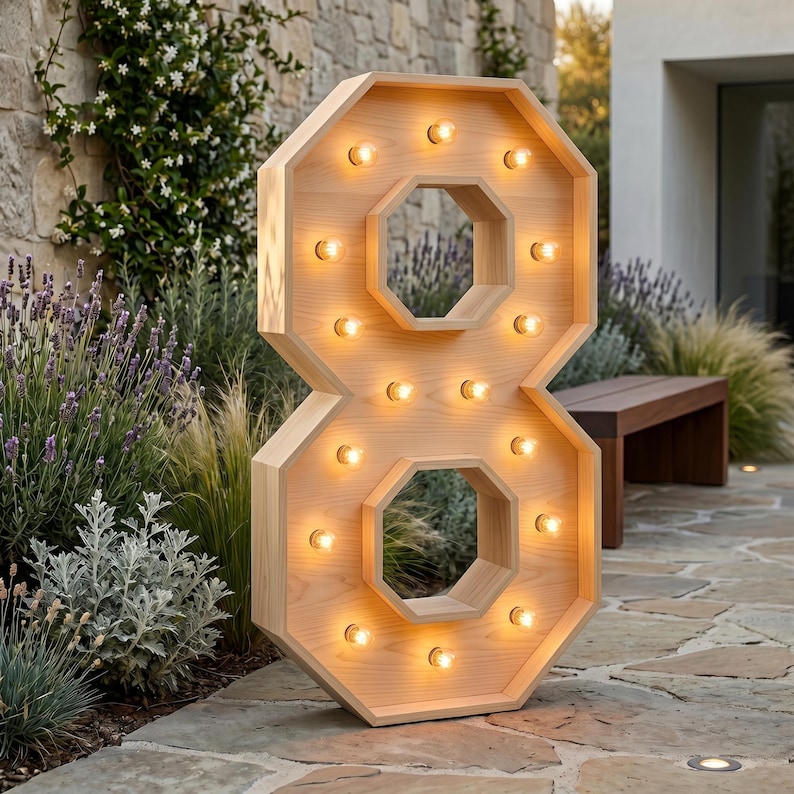 4ft Marquee Letter '6' Template PDF | Diy Giant Light Up Letter Svg, Dxf, Pdf Blueprint