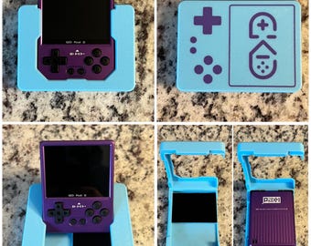 Game Kiddy Pixel2 GKD Retro Handheld Flip’N’Grip Case / Grip / Controller / Charging Base / Dock / Stand / Pixel 2