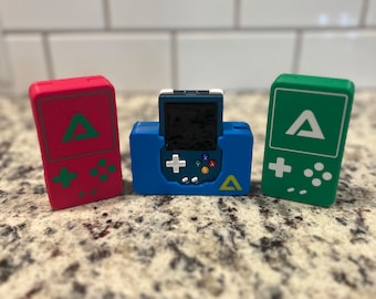 Anbernic RGnano RG Nano Retro Flip'N'Grip-handtas / handgreep / controller / oplaadstation / dock / standaard - twee kleuren VERSIE 2