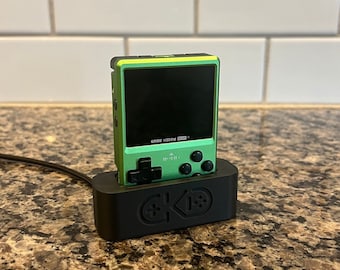 Game Kiddy Pixel GKD Retro Handheld Charging Stand / Dock / Cable with Usb-C to Usb-A Cord