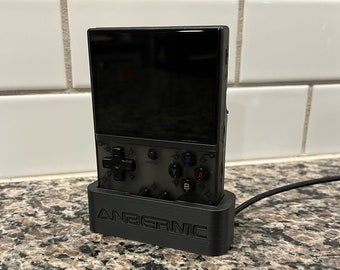 Anbernic RG35XX+ Plus, RG35XX, RG353V Retro Handheld Charging Stand / Dock / Cable with Usb-C to Usb-A Cord
