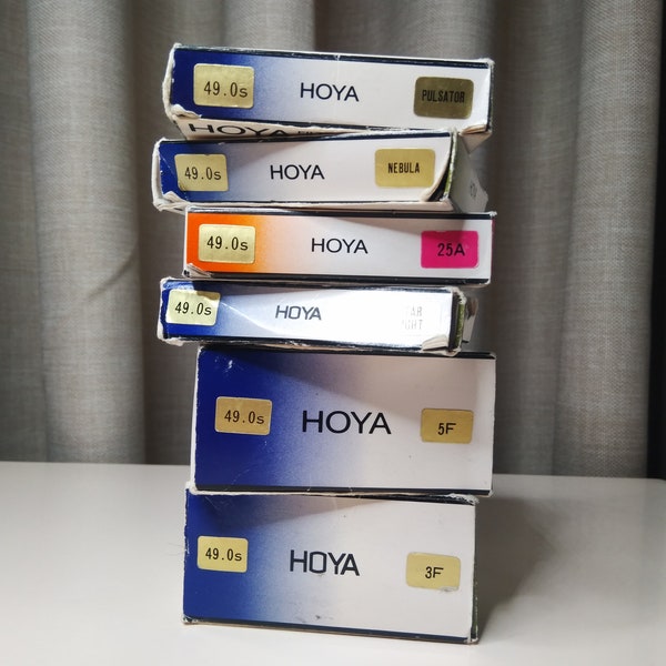 49mm Hoya Lens Filters Star 8, Nebula ++