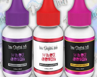 Burn Book Foil Lace Glue Label Template