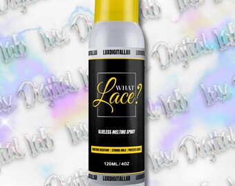Silver Accents Melting Spray Label Template