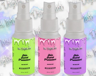 Gooey Drip Editable Lace Glue Skin Protectant Label Template