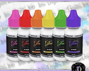 Professional Custom 3D Lace Glue Product Mockup, Cosmetic Mockup, Beauty Product 3D Model