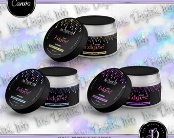 Dripping Edge Control Label Template