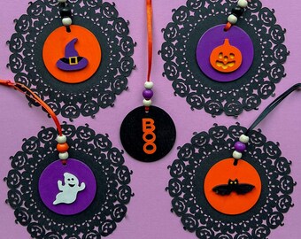 Halloween Home Decor, Halloween Tiered Tray Decor, Halloween Ornaments for Tree, Ornaments for Small Trees, Halloween Tree Ornaments