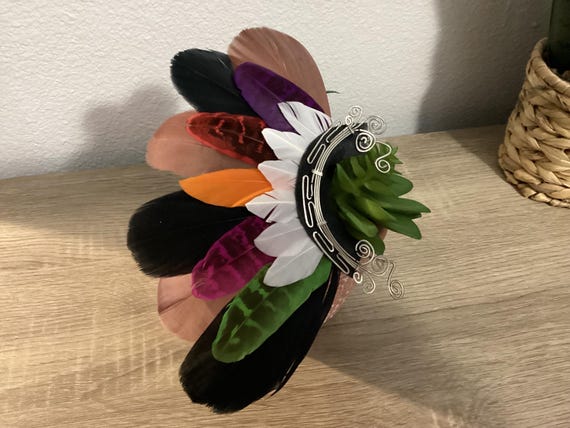 Feather Ear Cuff, Handmade Jewelry, Joyeria Artesanal  display picture 2