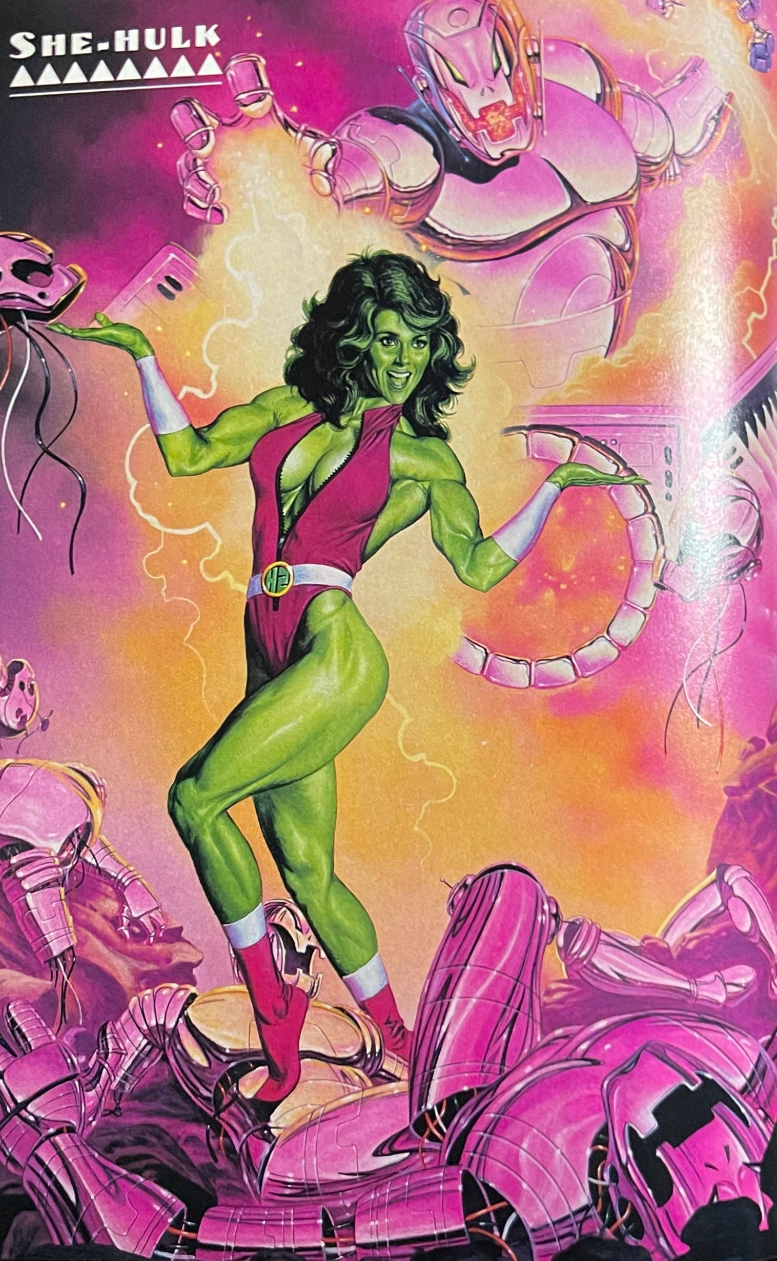 She-Hulk Movie Poster New Film Wall Art Picture Print 24x36inch Dorm Room  Decor