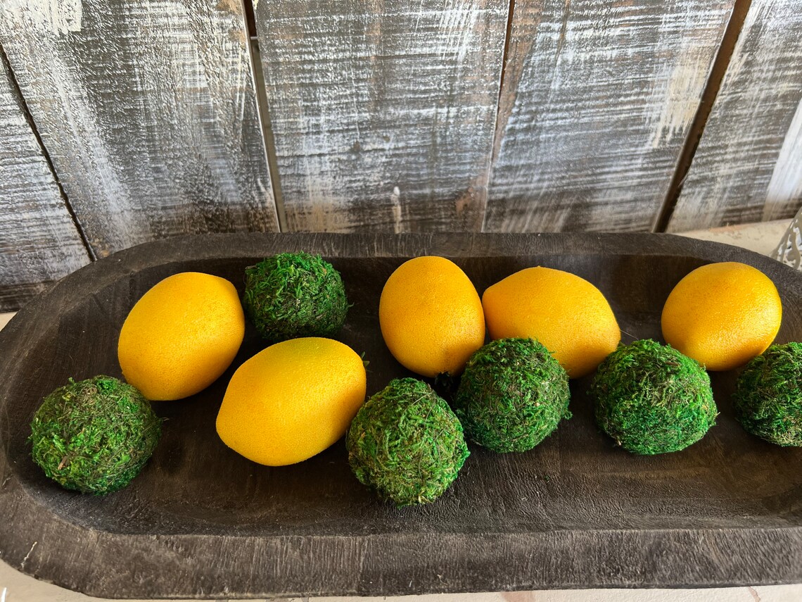 Moss Ball, Decorative Balls, Centerpiece Deco, Basket Decorative Etsy