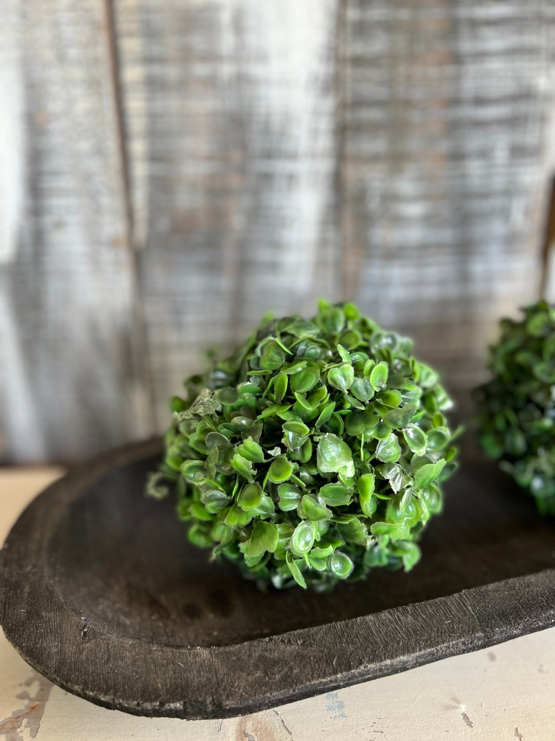 Decorative Greenery Ball, Ball Greenery, Candle Greenery Ball