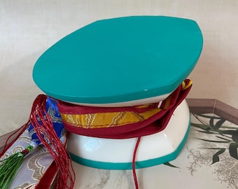 Tibetan Natural Wooden Drum Nepal Buddhism tambourine Sheepskin drum Tantra Buddhist utensils Musical Kapala Damaru Chod Ritual Ceremony .