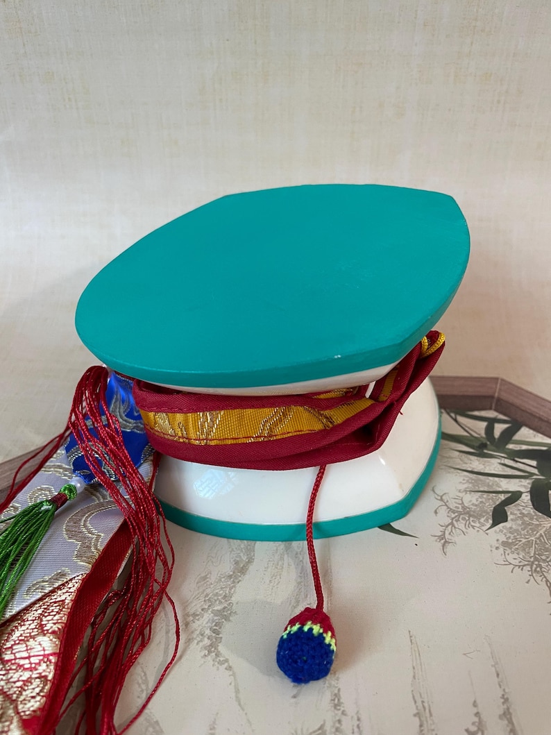 Tibetan Natural Wooden Drum Nepal Buddhism Tambourine Sheepskin Drum ...