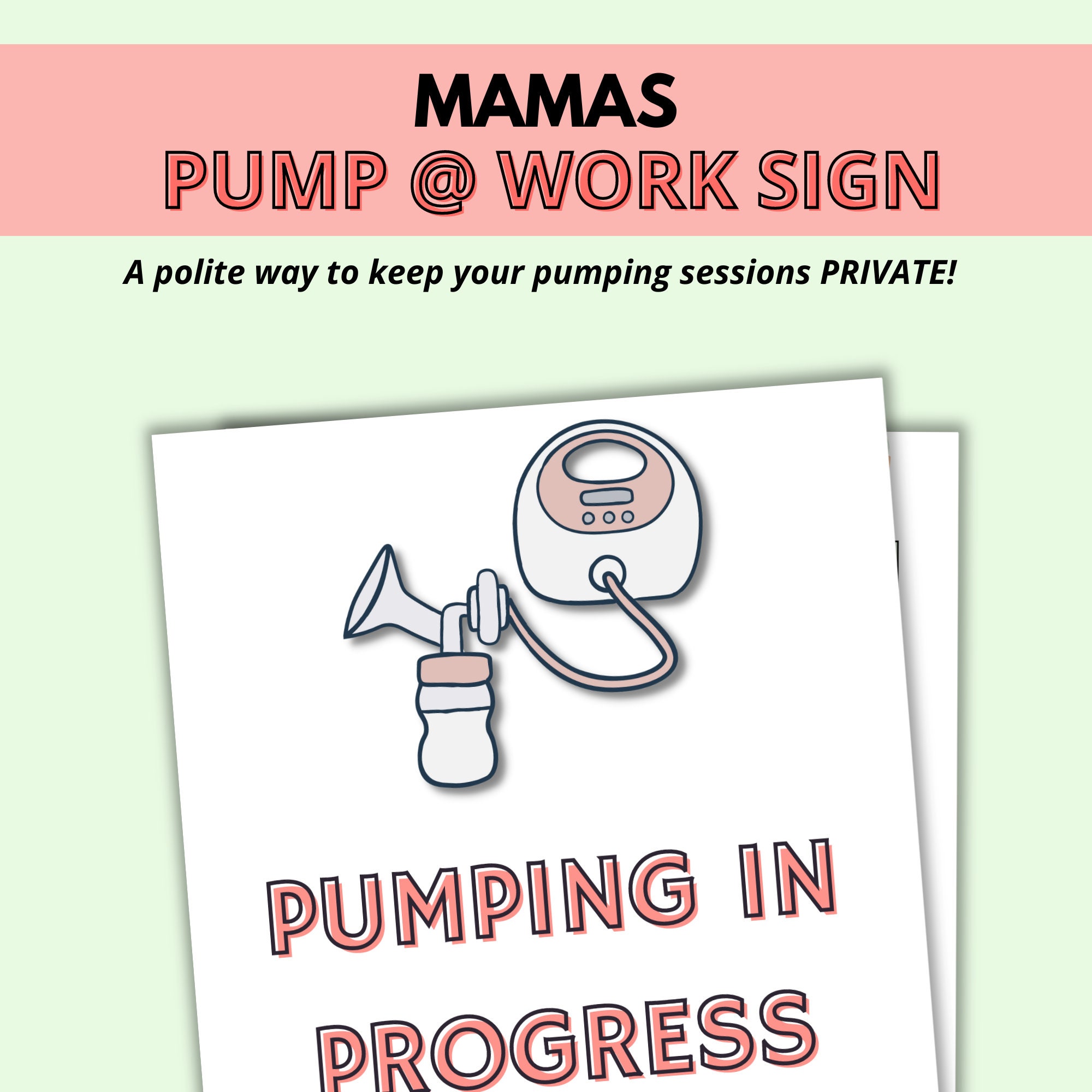 Pumping at Work Planner: Pumping Schedule for Working Moms