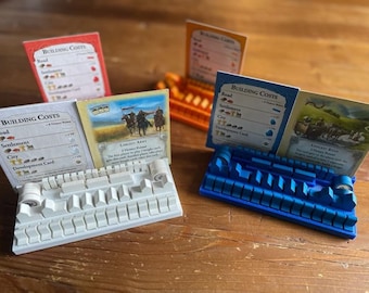Settlers of Catan/Cities and Knights/Seafarers Game Piece Holder and Organizer