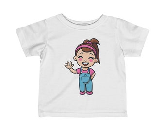 Miss Rachel Jersey-T-Shirt für Kleinkinder – Ms Rachel T-Shirt