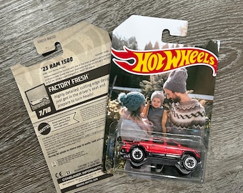 Personalized Hot Wheels Car Gift - Custom HotWheels Backing - Custom Hot Wheels Packaging