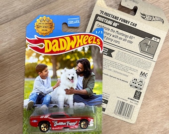 Father’s Day Gift – Personalized Custom Car Backing - Gift for Dad - DadWheels - Best Dad Ever - Car Lover Gift