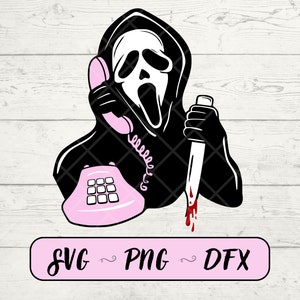 Scream svg, ghostface svg, layered svg, horror svg, halloween svg