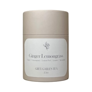 Ginger Lemongrass Tea | Wellness Tea | Luxury Loose Leaf Tea
