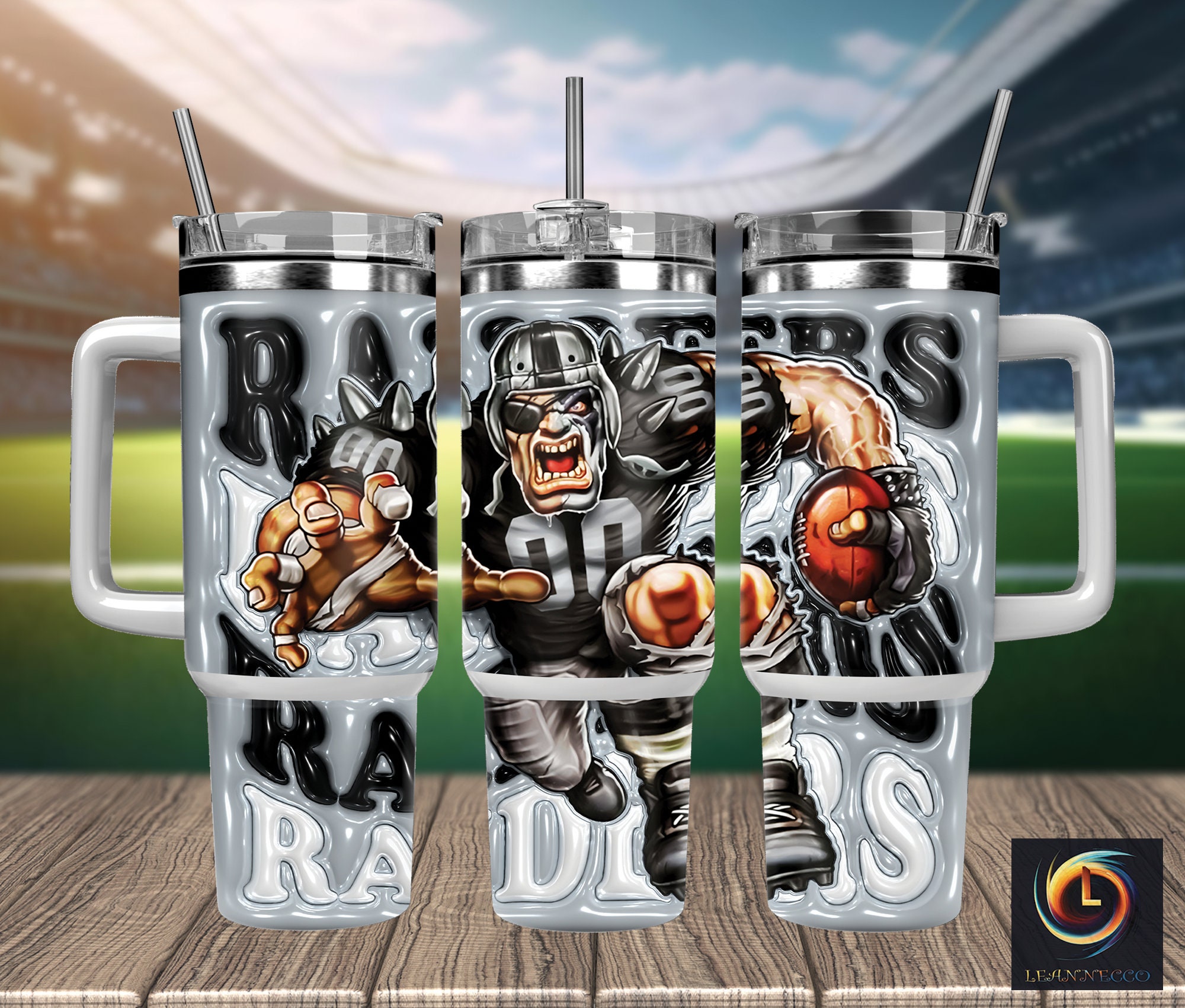 Las Vegas Raiders Old Style Can 20oz Tumbler – Syare's Gifts
