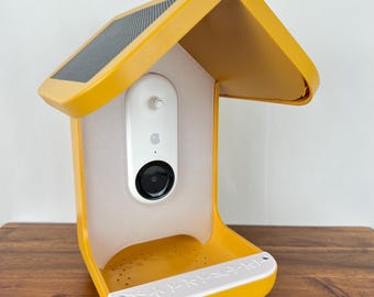 Front Panel Replacement - Reinforced Camera Housing with Magnet for Bird Buddy Feeder