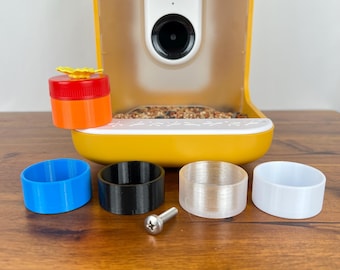 Hummingbird Nectar Cup Attachment – Smart Feeder Accessory - Compatible with Bird Buddy Feeder