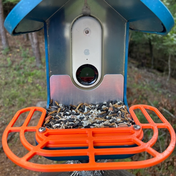 The Wrap Around Perch ™ – Bird Feeder Accessory - Compatible with Bird Buddy