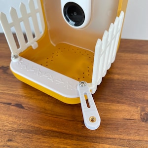 Bird Buddy Accessory Extension Arm - Durable Arm to extend Bird Buddy Suet Holder and more! Stainless Screws Included