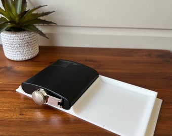 Dual Flask Laser Engraver Jig – Alignment Tool Flask Jig