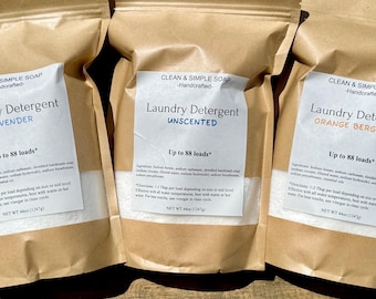 44oz Powdered Laundry Detergent, Unscented and Scented