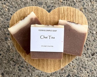 Chai Tea Hand and Body cold process soap