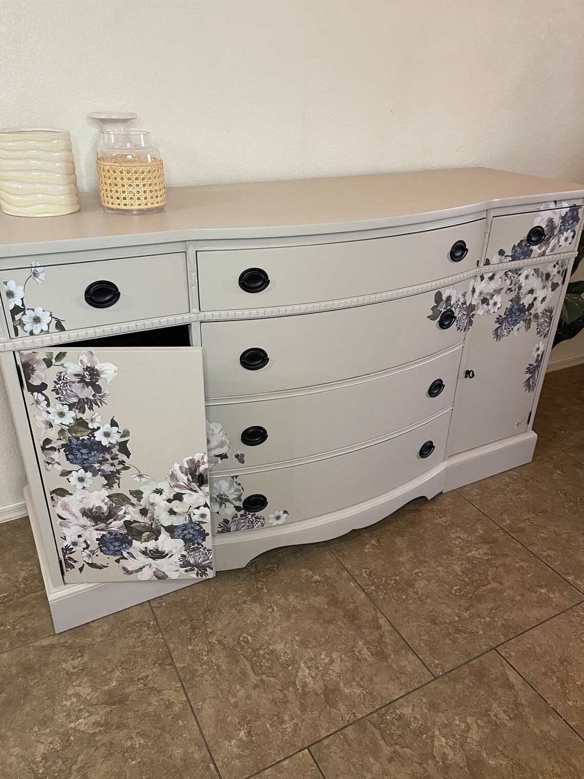 Soldrefinished Buffet Credenza Dresser Custom Etsy