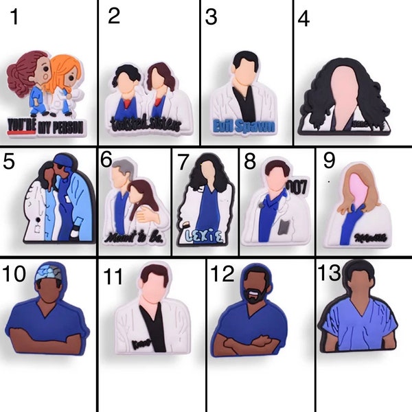 Greys Anatomy Jewelry Etsy