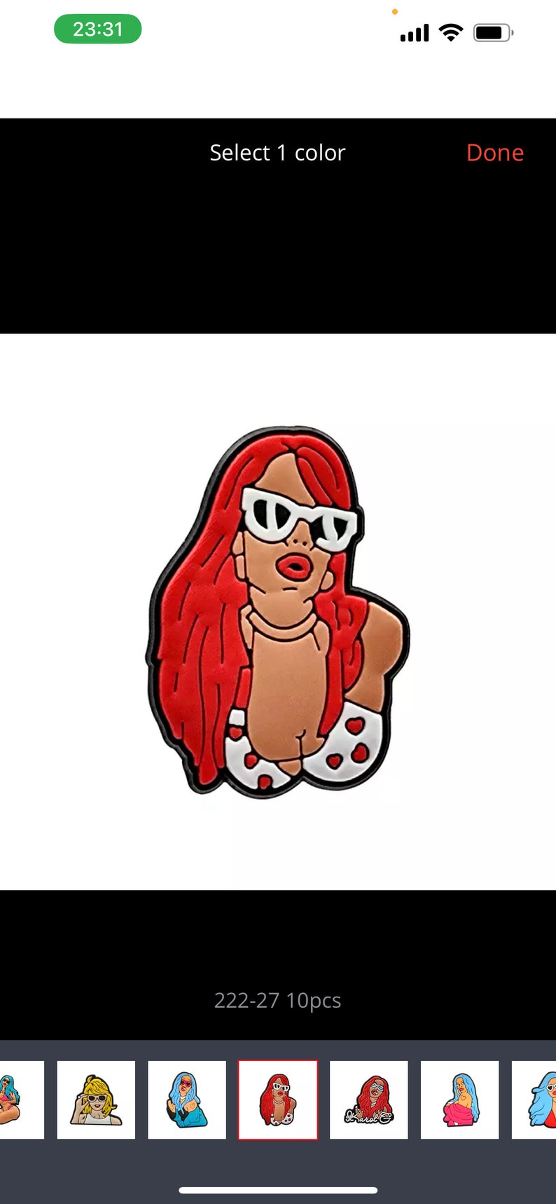 Karol G Croc Charms Karol G Jibbitz Bichota Karol G Shoe Etsy