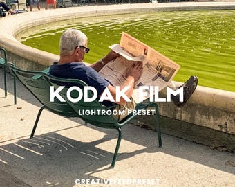 5 KODAK-presets Beste filmpresets, Lightroom-presetbundel, Kodak Film Simulation, Kodak Film, Kodak Portra 400, Kodak Film Look Photography