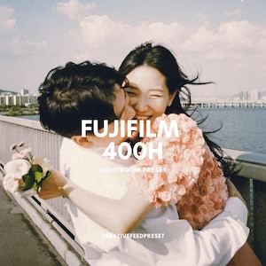 3 FUJIFILM 400h Lightroom Film Presets, 35mm Film Stock Emulation Presets, Wedding Photographer Presets FUJIFILM Fujicolor PRO Analog Preset
