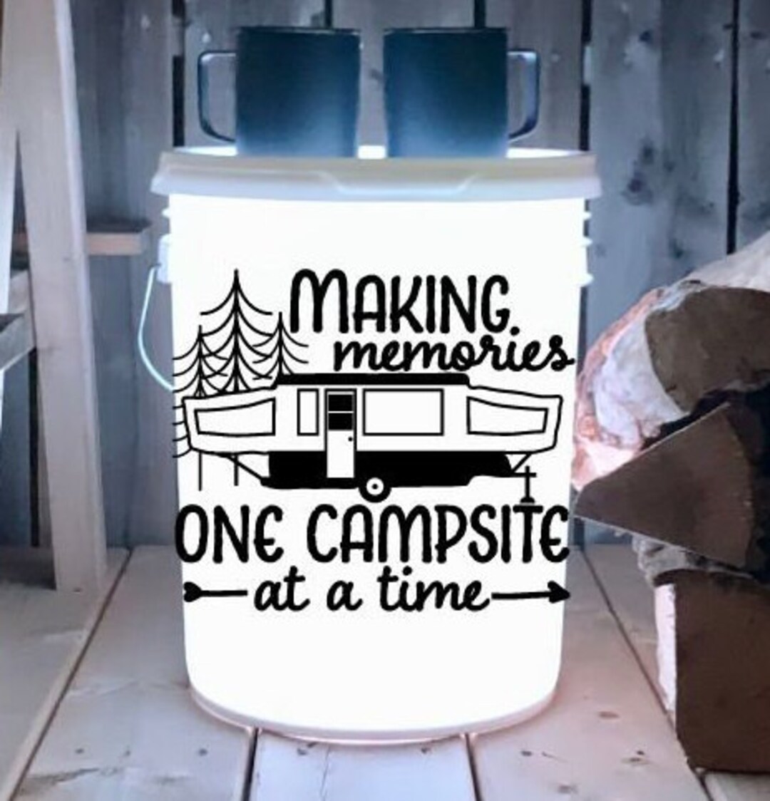 LED Camping Bucket Perfect Light for Outdoor Adventures Etsy